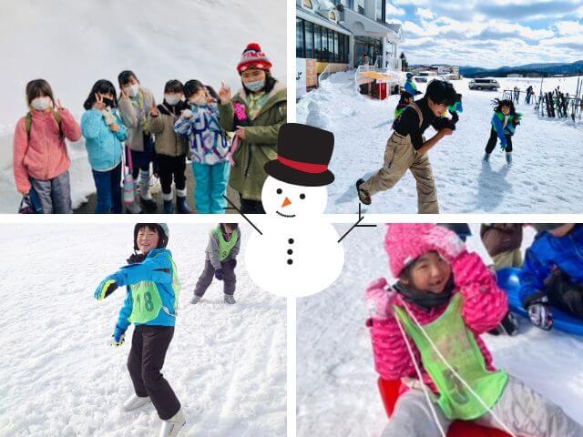ボーイスカウト神戸第2団　スキーキャンプ　2023年　異年齢の子供たちの交流
